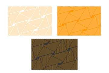 Wall Mural - Luxury gold background pattern seamless geometric line chevron abstract design vector. Christmas pattern collection