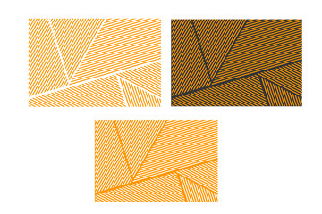 Wall Mural - Luxury gold background pattern seamless geometric line chevron abstract design vector. Christmas pattern collection