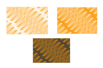 Wall Mural - Luxury gold background pattern seamless geometric line chevron abstract design vector. Christmas pattern collection