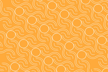 Wall Mural - Luxury gold background pattern seamless geometric line circle wave abstract design vector illustration. Christmas seamless pattern background.