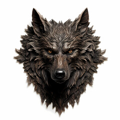 Wall Mural - Wolf Trophy