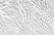 © Water 💧 Shining 📸 - White water with ripples on the surface. Defocus blurred transparent white colored clear calm water surface texture with splashes and bubbles. Water waves with shining pattern texture background.