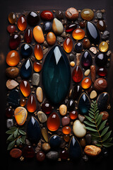 Poster - beautiful crystal stone