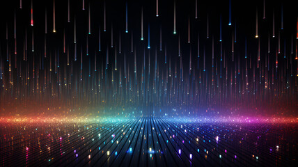 Wall Mural - abstract light background | generative AI