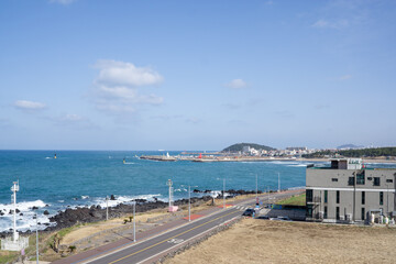 Coast side roads, Jeju island