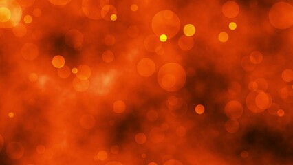 background abstrak dari tas plastik warna orange dan merah ,