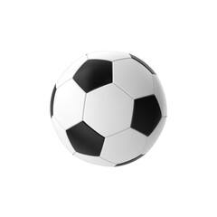 Wall Mural - soccer ball isolated on transparent background