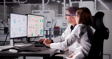 Poster - Experienced Technician Handcrafts Office Building Design