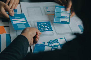 ux ui and programming development technology.