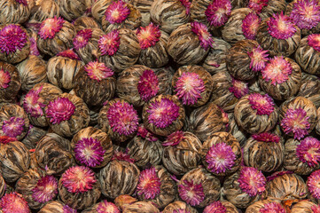 Wall Mural - Jasmine tea bulbs, Egyptian bazaar, Istanbul, Turkey