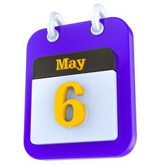 icon calendar 3D day 