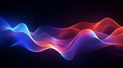 Wall Mural - digital abstract background, used for technological processes, neural networks, digital data storage