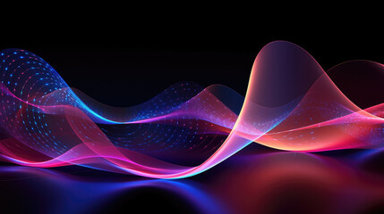 Wall Mural - Some colorful wavy curve background materials