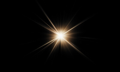 Wall Mural - psd light flare, glowing light explodes. light effect. ray. shining sun, bright flash.