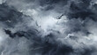 Seamless stormy sky marble with swirling patterns