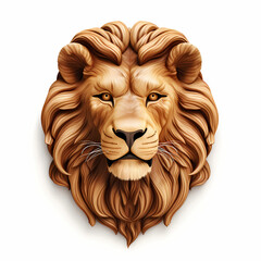 Wall Mural - Lion Trophy