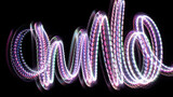 Fototapeta  -  leuchten Hintergrund farbenspiel effekt video layer visual glow wellen strömung oh no