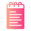 © ajat - notebook gradient icon