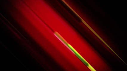 Wall Mural - super hero animated line pattern 4k loop features animated lines of red, yellow, and blue flying dia
