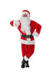 © New Africa - Man in Santa Claus costume posing on white background
