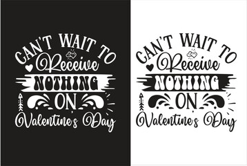 Wall Mural - Typography anti valentine new creative designs for print on demand