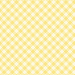Wall Mural - gingham seamless pattern.checkered tartan plaid repeat pattern in yellow.geometric vector illustrati