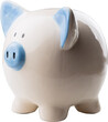 Digital png illustration of piggy bank on transparent background