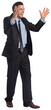 © vectorfusionart - Digital png photo of caucasian businessman shouting on transparent background