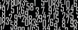 © selim - background with numbers in rhythmic dimensions.