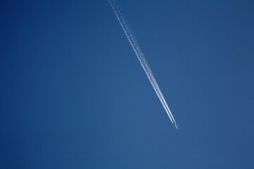 Wall Mural - airplane in the sky