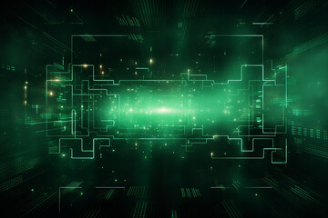 abstract technology digital line electronic network data innovation concept background.