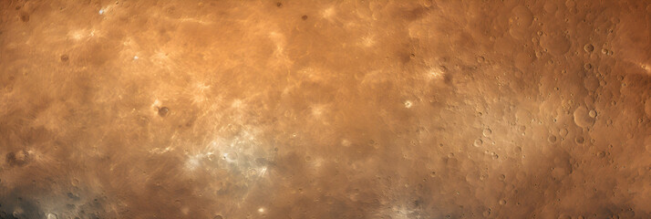 Wall Mural - planet Mercury surface texture