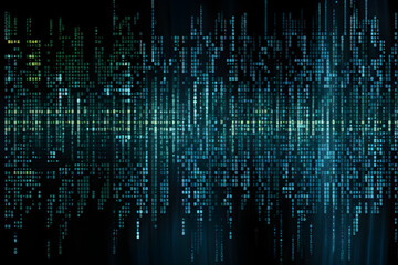 abstract binary code background