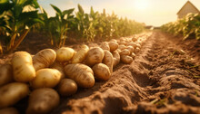 Potato Farm, Grows Potatoes For Consumption And Processing