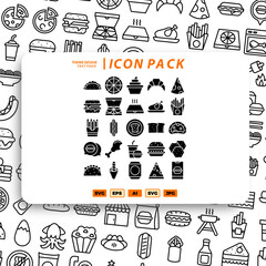  Fast Food Icon Pack