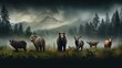 A blank photo collage showcasing the diversity of wildlife photography, with images of animals in their natural habitats