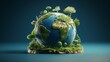 Simulated proponents highlighting the global significance of Earth Day as a platform for promoting environmental education and conservation awareness.