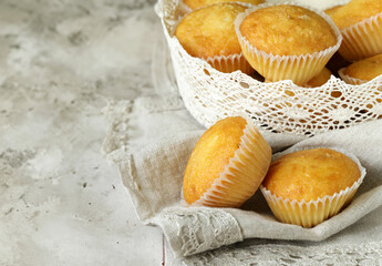 Poster - homemade muffins for dessert and snacks