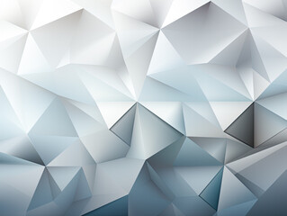 Wall Mural - In a white and gray color background, discover abstract geometric patterns.