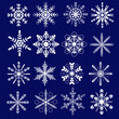 Snowflakes always have a hexagonal or hexagonal shape. Their shape and pattern depend on the temperature and humidity of the air at the time they form.