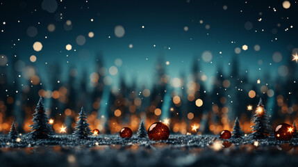 Poster - christmas abstract background