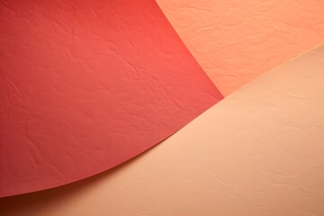 Wall Mural - a couple of pieces of paper sitting on top of each other generative ai