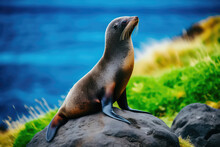 The Captivating Allure Of Icelandic Seals, With Their Curious And Playful Behavior, Lounging On The Shoreline Or Swimming Gracefully In The Sea, Presents A Charming And Wildlife-filled Encounter. Obse