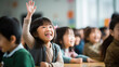 © ANC Media - Happy Asian Girl in a Supportive Classroom Environment