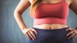 © Irina - Sport woman with soft healthy body wearing sport suit wallpaper background
