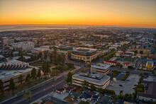 Aerial View Of The San Diego Suburb Of Chula Vista, California