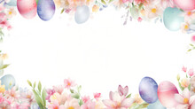 Easter Decoration Background, Easter, Holiday Decoration Material, PPT Background