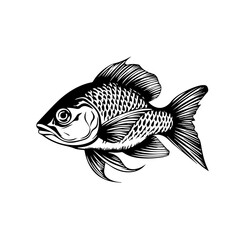 Canvas Print - Fish Vector