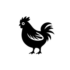 Sticker - Rooster Vector