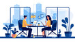 © DRN Studio - Concept vector illustration of business situation.
